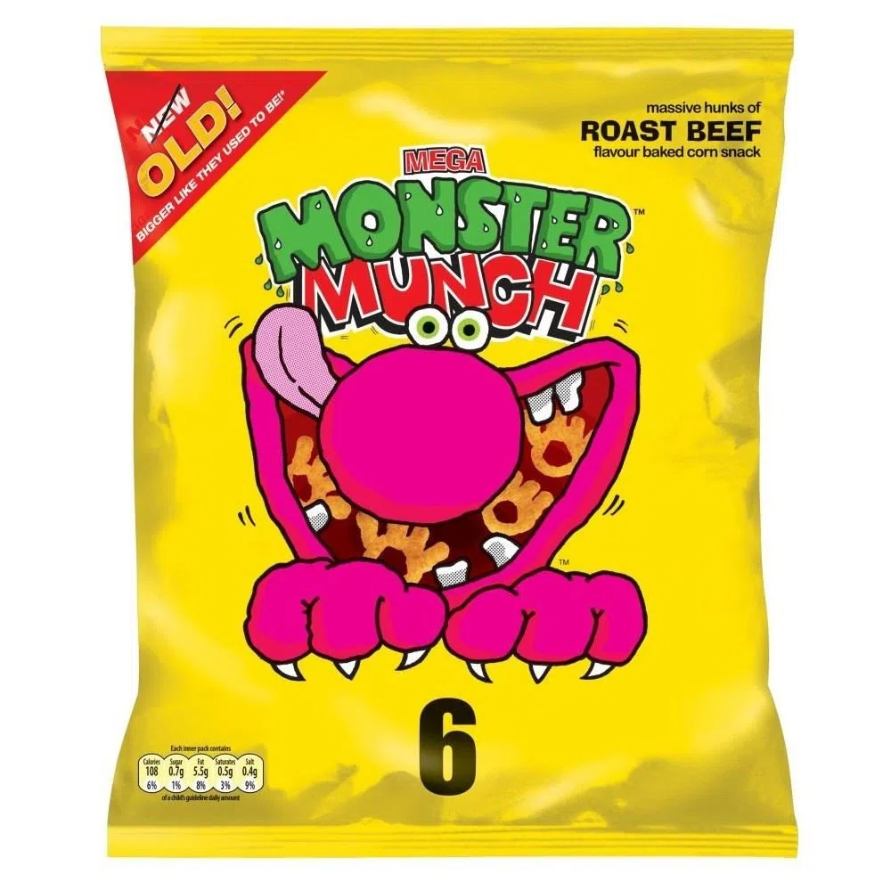Walkers Monster Munch - Carne Asada (6X25g)