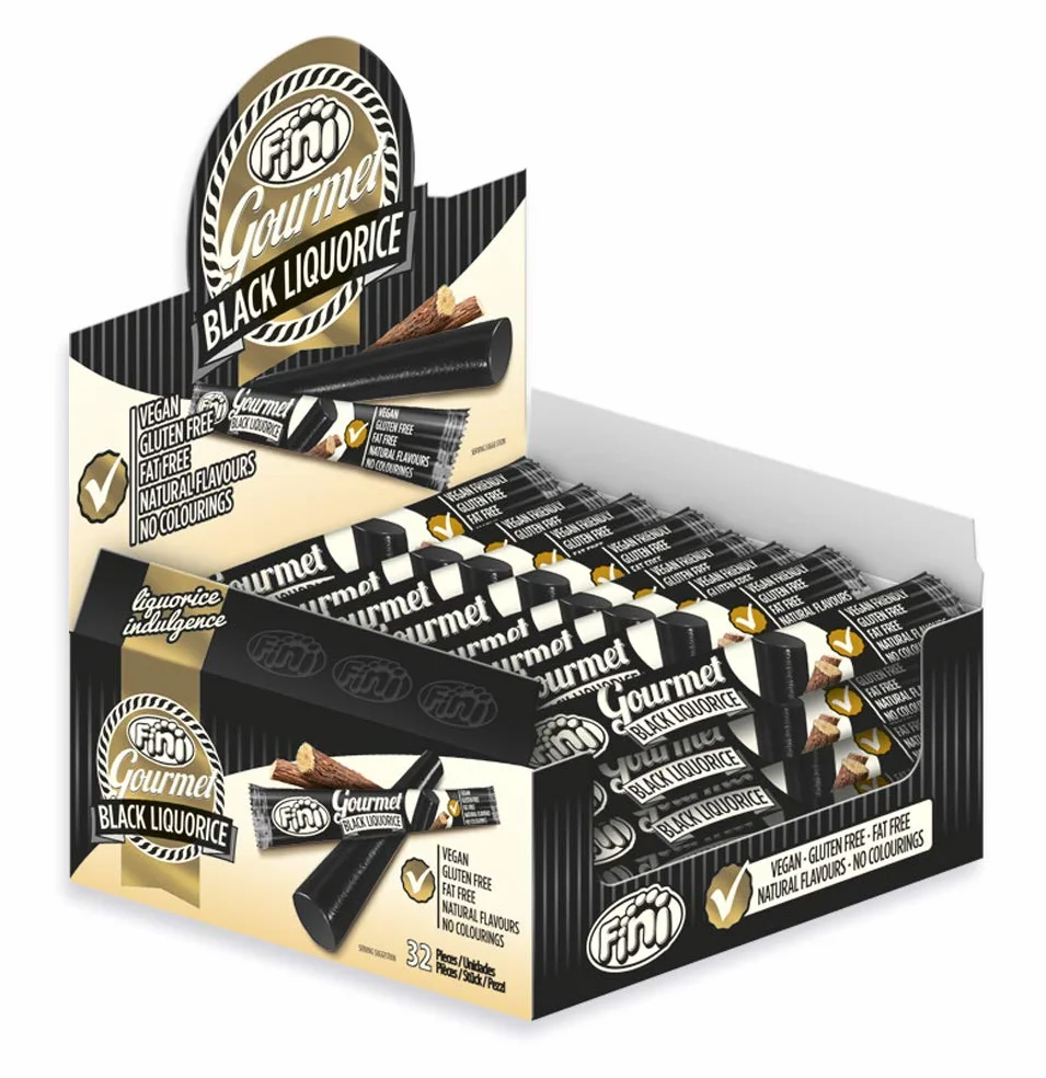 Fini Gourmet Dulce de regaliz black liquorice